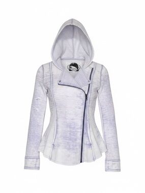 Sugarfly Lavender Hooded Sweatshirt with Graphic Label